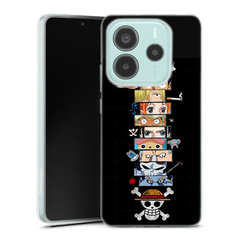 coque Xiaomi Redmi Note 14 5G One Piece crew regards