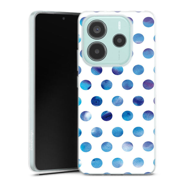 Coque pour Xiaomi Redmi Note 14 5G Space Polka dots