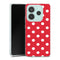 Coque pour Xiaomi Redmi Note 14 5G Rouge à Pois