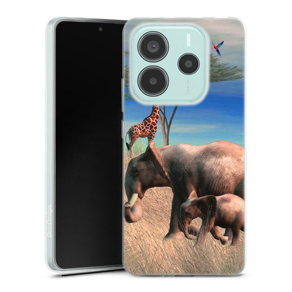 Coque Xiaomi Redmi Note 14 5G Safari en Afrique