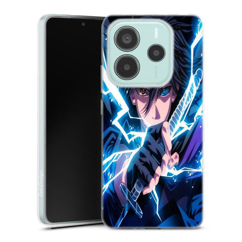 coque Xiaomi Redmi Note 14 5G Sasuke Sharingan Rinegan