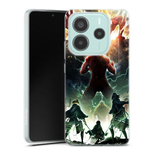 coque Xiaomi Redmi Note 14 5G Shingeki no Kyojin