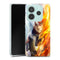 coque Xiaomi Redmi Note 14 5G Shoto Todoroki ice and fire