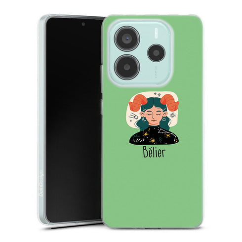 Coque protection Xiaomi Redmi Note 14 5G Zodiac Belier