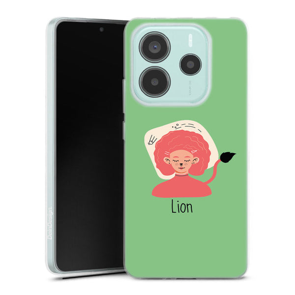 Coque Xiaomi Redmi Note 14 5G Zodiac Lion
