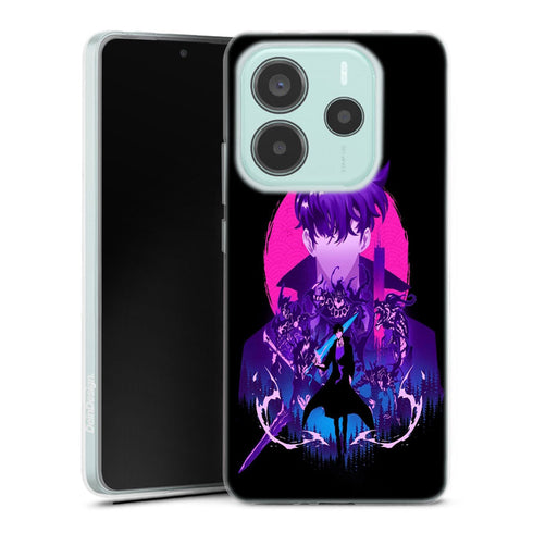 coque Xiaomi Redmi Note 14 5G Solo Leveling personnage