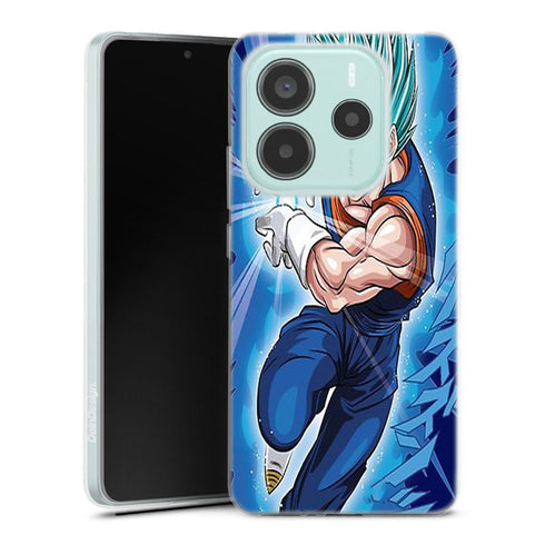 coque Xiaomi Redmi Note 14 5G Super Vegeta Bleu