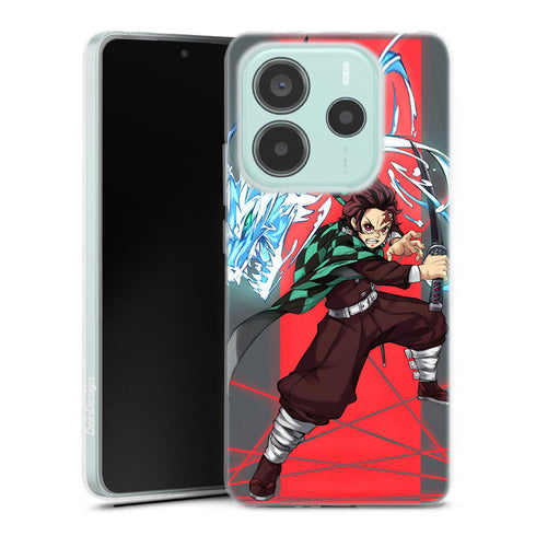 coque Xiaomi Redmi Note 14 5G Tanjiro Dragon Phone