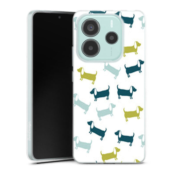 Coque Xiaomi Redmi Note 14 5G Teckel Folies