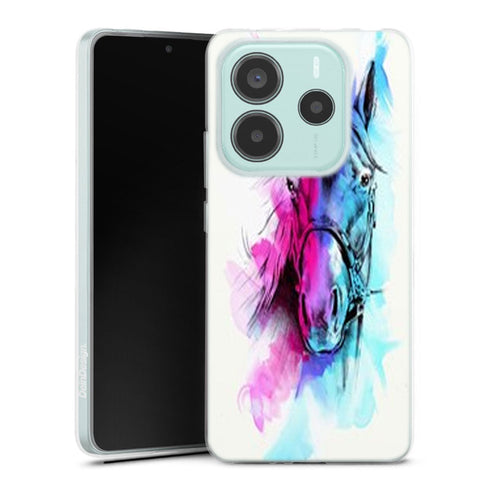 Coque Xiaomi Redmi Note 14 5G Watercolor Horse