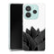 Coque Xiaomi Redmi Note 14 5G Black Leaves | Housse silicone, antichocs, protection optimale - Motif floral noir