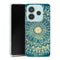 Coque pour Xiaomi Redmi Note 14 5G Blue organic boho mandala