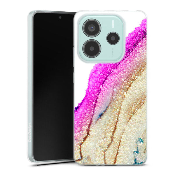 Coque pour Xiaomi Redmi Note 14 5G Flawless pink