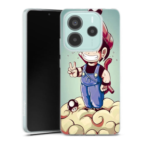 coque Xiaomi Redmi Note 14 5G Goku Mario