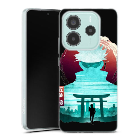 coque Xiaomi Redmi Note 14 5G Jujutsu Kaisen anime kawaii Sukuna Gojo Satoru
