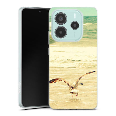 Coque Xiaomi Redmi Note 14 5G Karate Kid Pose | Housse silicone, antichocs, protection optimale - Motif floral