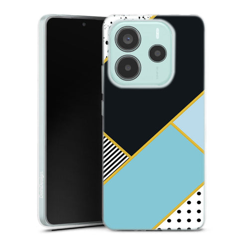 Coque pour Xiaomi Redmi Note 14 5G Minimal Blue Style