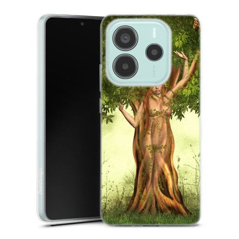 Coque Xiaomi Redmi Note 14 5G Mother Earth | Housse silicone, antichocs, protection optimale - Motif floral
