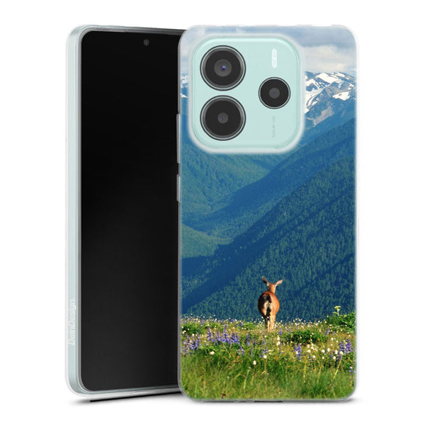 Coque Xiaomi Redmi Note 14 5G Natures Calling | Housse silicone, antichocs, protection optimale - Motif floral