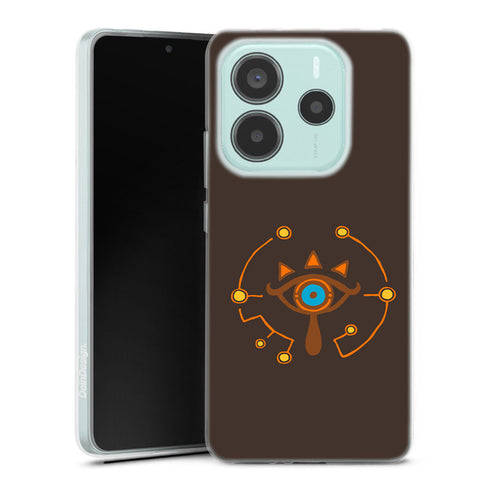 Coque Xiaomi Redmi Note 14 5G Sheikah Tablette | Housse silicone, Protection optimale - Motif Jeux video Gaming