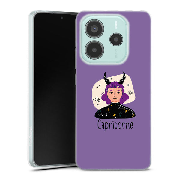 Coque de Xiaomi Redmi Note 14 5G Zodiac Capricorne