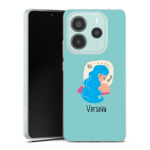 Coque de telephone Xiaomi Redmi Note 14 5G Zodiac Verseau