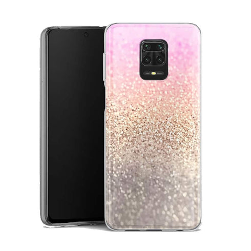 Coque pour Xiaomi Note 9 Pink Glitter way | Accessoire Pailleté, Housse Silicone, Antichoc