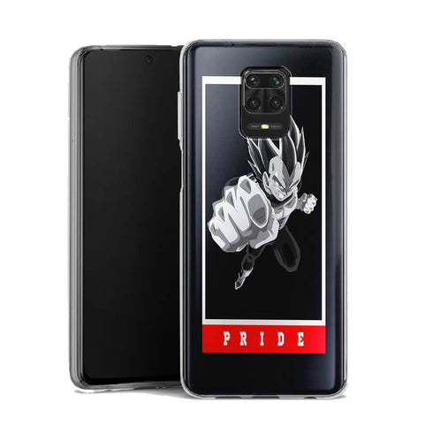 Coque Xiaomi Note 9 Dbz Vegeta Pride