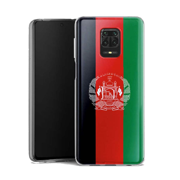 Coque Xiaomi Note 9 Afghanistan | Housse Silicone, Etui de protection antichoc | Drapeau Afghan - MaCoquePerso