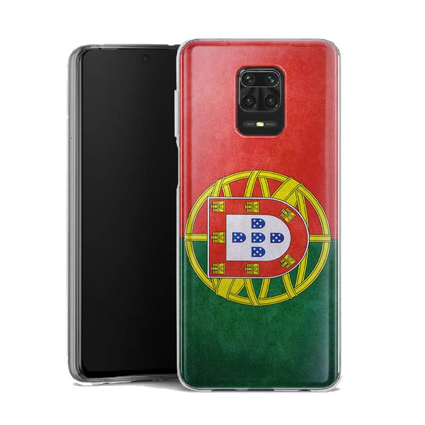 Coque Xiaomi Note 9 Portugal | Housse Silicone, Etui de protection antichoc | Drapeau Portugais
