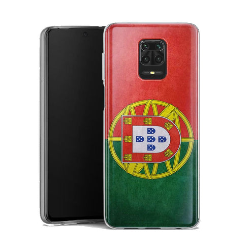 Coque Xiaomi Note 9 Portugal | Housse Silicone, Etui de protection antichoc | Drapeau Portugais - MaCoquePerso