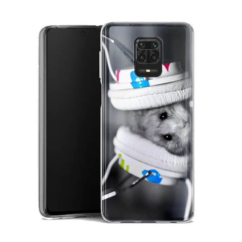 Coque Xiaomi Note 9 Funny Hamster Beat Sound