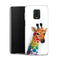 Coque Xiaomi Note 9 Girafe Mulicouleurs