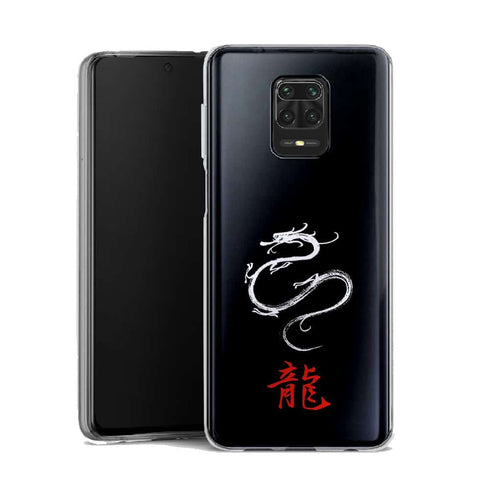 Coque Xiaomi Note 9 Dragon Chinois Goku