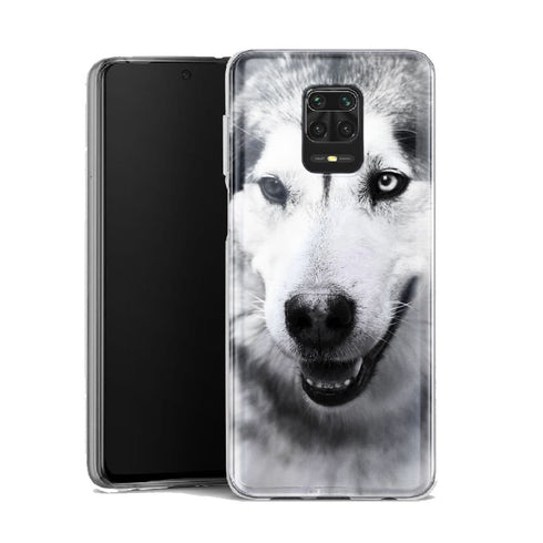 Coque Xiaomi Note 9 Husky aux Yeux Clairs