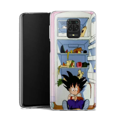 Coque Xiaomi Note 9 Kid Goku Fridge
