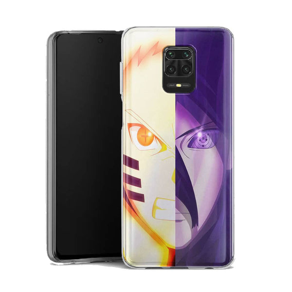 Coque Xiaomi Note 9 Naruto Vs Sasuke