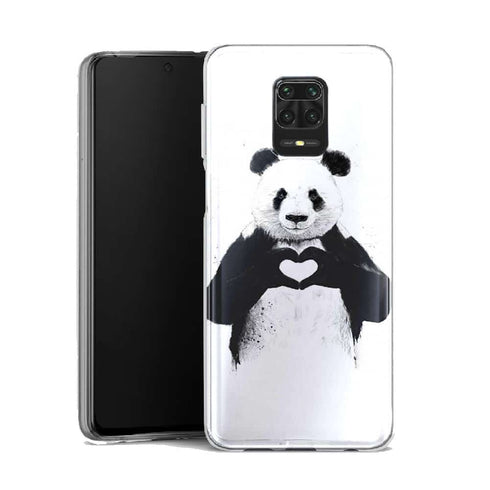 Coque Xiaomi Note 9 Panda Love