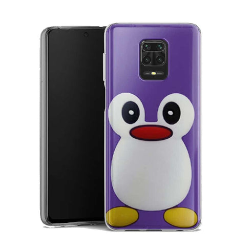 Coque Xiaomi Note 9 Pingouin Violet