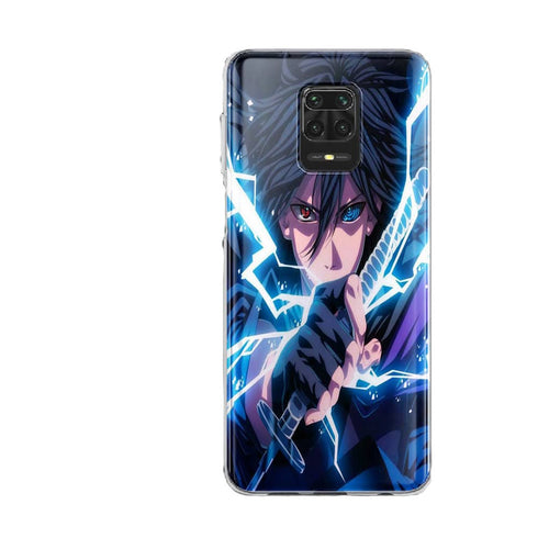 Coque Xiaomi Redmi Note 9 Sasuke Sharingan Rinegan