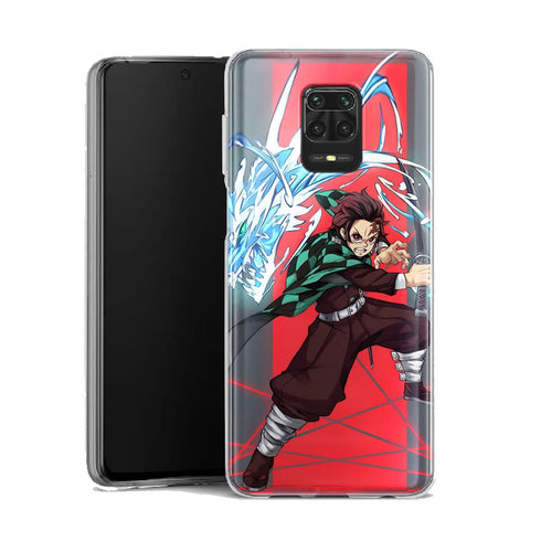 Coque Xiaomi Note 9 Tanjiro Dragon Phone - XIAOMI REDMI NOTE 9