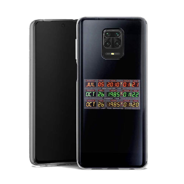 Coque Xiaomi Note 9 originale Time Machine Back To The Future