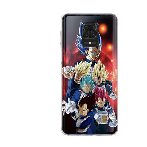 Coque Xiaomi Redmi Note 9 Vegeta Evolution | Saga Dragon Ball