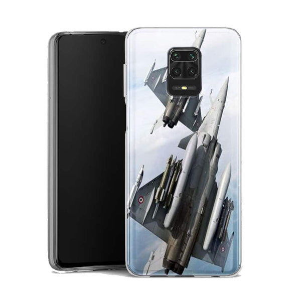 Coque Xiaomi Note 9 Avion rafale en vol