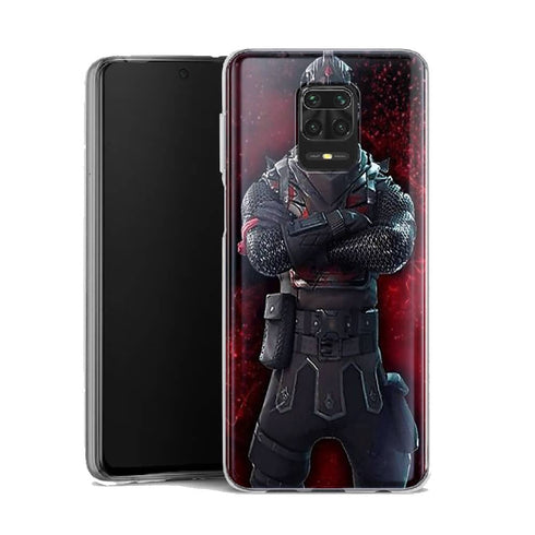 Coque Telephone Xiaomi Note 9 Chevalier noir Fortnite