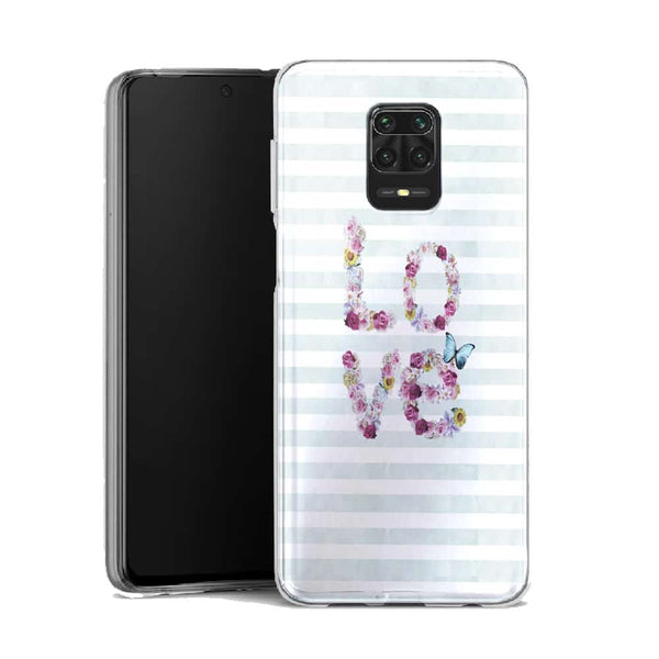Coque Xiaomi Note 9 Floral Love | Etui pour les amoureux, Housse antichoc Silicone