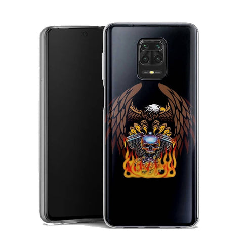 Coque Xiaomi Note 9 Harley Davidson Skull engine