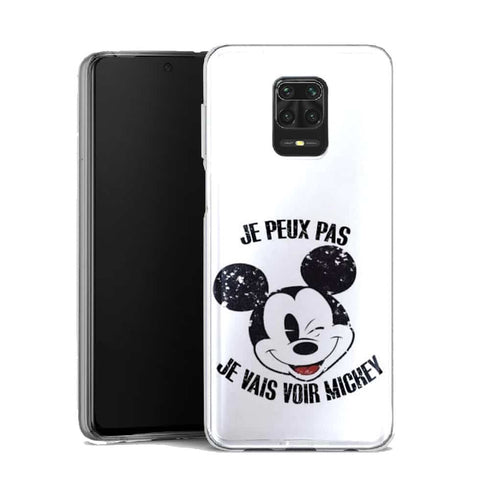 Coque Xiaomi Note 9 Je peux pas je vais voir Mickey