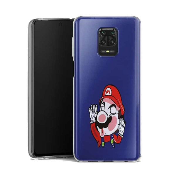 Coque Telephone Xiaomi Note 9 Plumber stuck between the glass