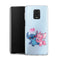 Coque Xiaomi Note 9 Stitch angel love heart pink